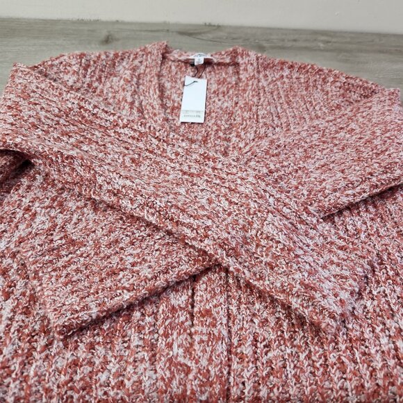 BB Dakota Steve Madden Odetta Open Cardigan Rust New With Tags Women's Size S - Picture 10 of 15